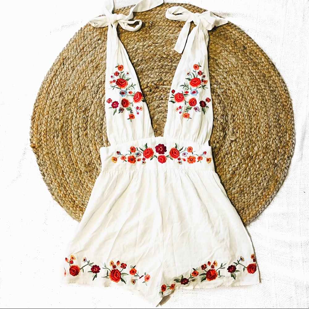 Floral Romper